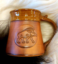 Load image into Gallery viewer, Viking Mug Wild Boar Tankard 20oz Handmade Ceramic Pottery Beer Cider Coffee Cup Anniversary Special Present Collectible Unique Gift - Arts and Beauty Ltd
