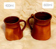 Load image into Gallery viewer, Medieval Mug Tankard Ceramic 13.5oz Handmade Plain Design Cup For Hot Or Cold Liquids Unique Collectable Gift - Arts and Beauty Ltd