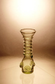 Shot Glass Medieval Replica Hand Blown Small Drinking Flask For Spirits Liqueurs Collectible Unique Craft Gorgeous Present From The Past - Arts and Beauty Ltd