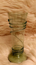 Load image into Gallery viewer, Medieval Glass Mug Beaker with Spine Handblown Replica 200ml Unique Special Gift Personal Present Gorgeous Drinking Glass - Arts and Beauty Ltd

