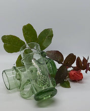 Load image into Gallery viewer, Shot Glass Historical Replica Hand Blown Small Drinking Flask For Spirits Liqueurs Collectible Unique Craft Gorgeous Present From The Past - Arts and Beauty Ltd
