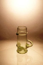 Load image into Gallery viewer, Glass Set Bottle and 4 Shot Glasses 17thC Hand Blown Glass For Liquors Spirits Special Occasions  Anniversary Family Celebrations - Arts and Beauty Ltd
